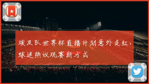 埃及队世界杯直播计划意外走红，球迷热议观赛新方式